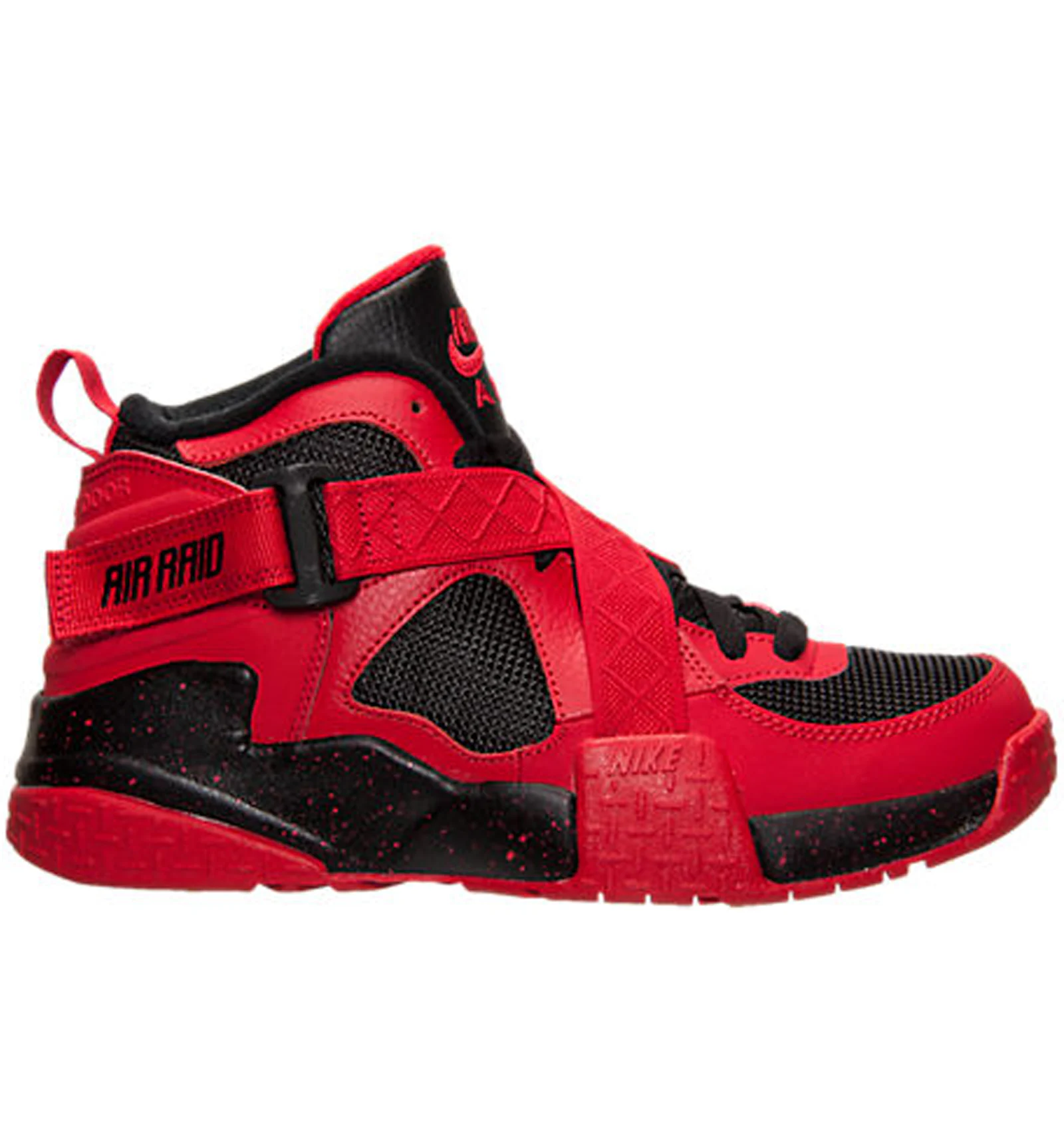 Nike air raid red 2025 and black
