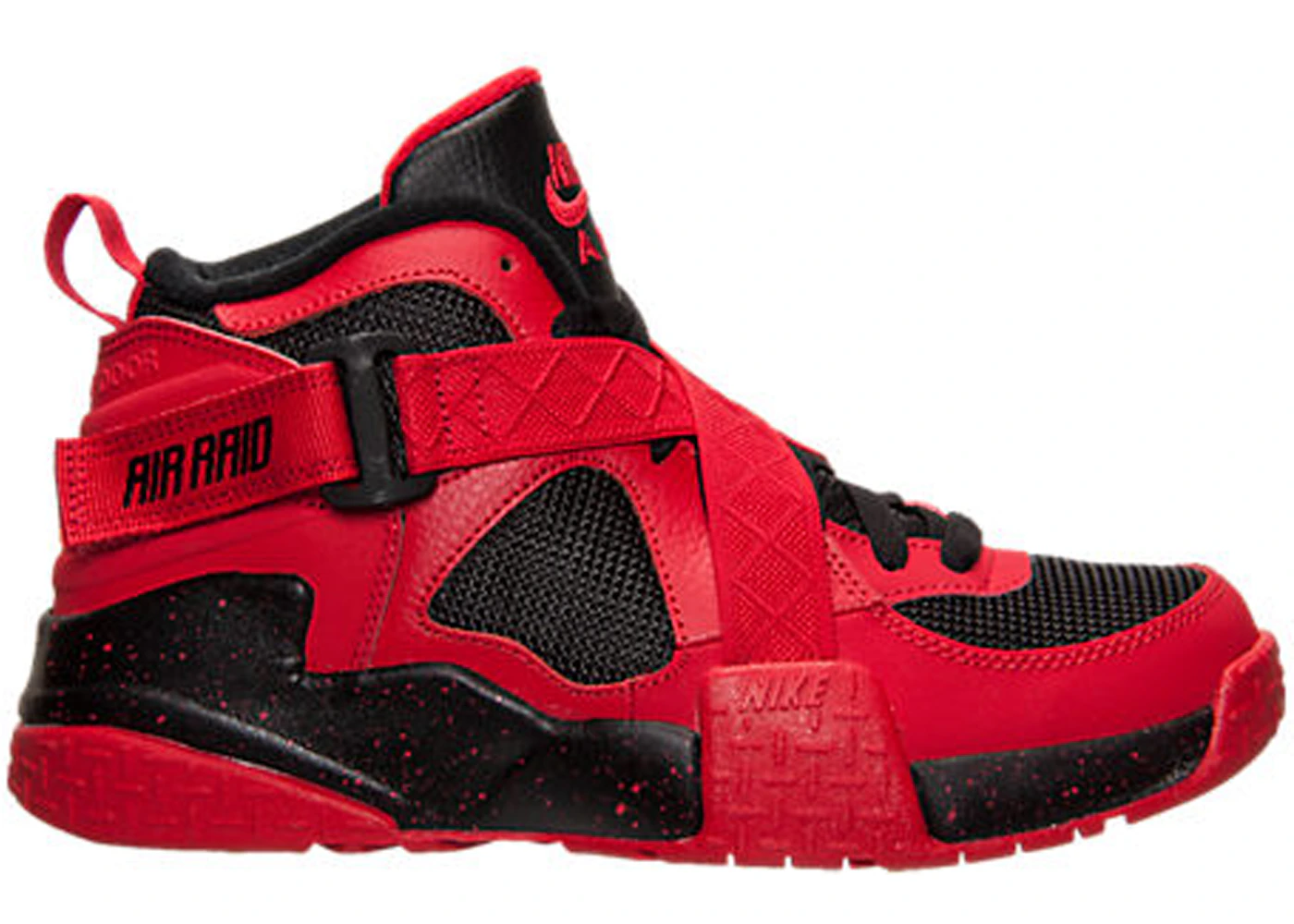 Nike Air Raid University Red Black GS Kids 644412 600 US
