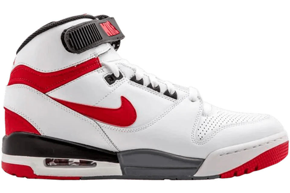 Nike Air Revolution White Red Men's - 599462-100 - US
