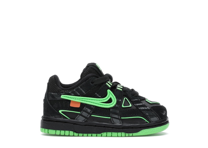 Nike Air Rubber Dunk Off-White Green Strike (TD) - CW7444-001 - US