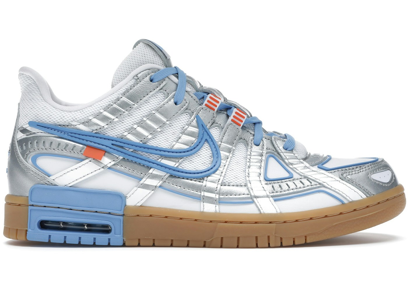 Nike Air Rubber Dunk Off White Unc Cu6015 100 Nike Air Rubber Dunk Off White Unc Cu6015 100
