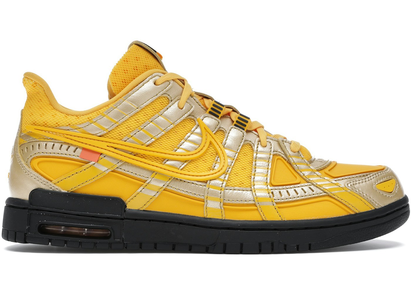 Nike Air Rubber Dunk Off White University Gold Cu6015 700 Nike Air Rubber Dunk Off White University Gold Cu6015 700