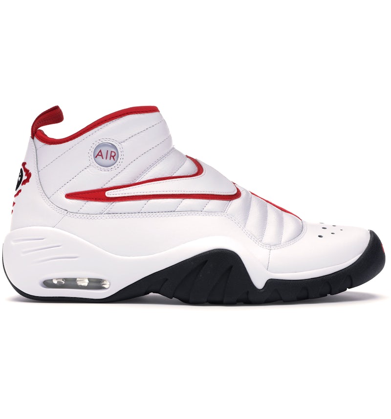 Dennis Rodman Nike Tenis Converse Nike Shake N'Destrukt White Red