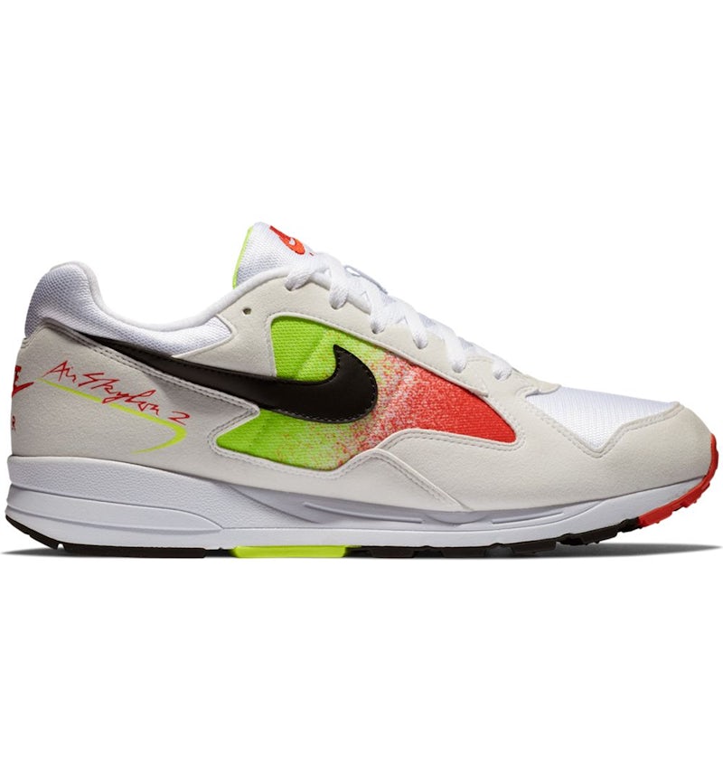 Nike Air Skylon 2 White Black Volt Habanero Red AO1551 105 JP