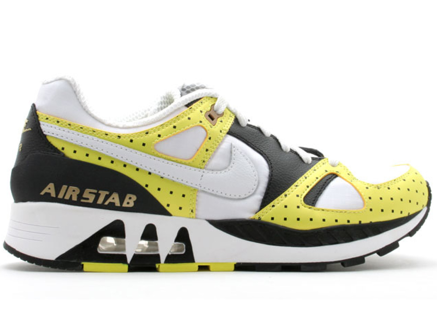 Nike Air Stab White Voltage Yellow (2007)