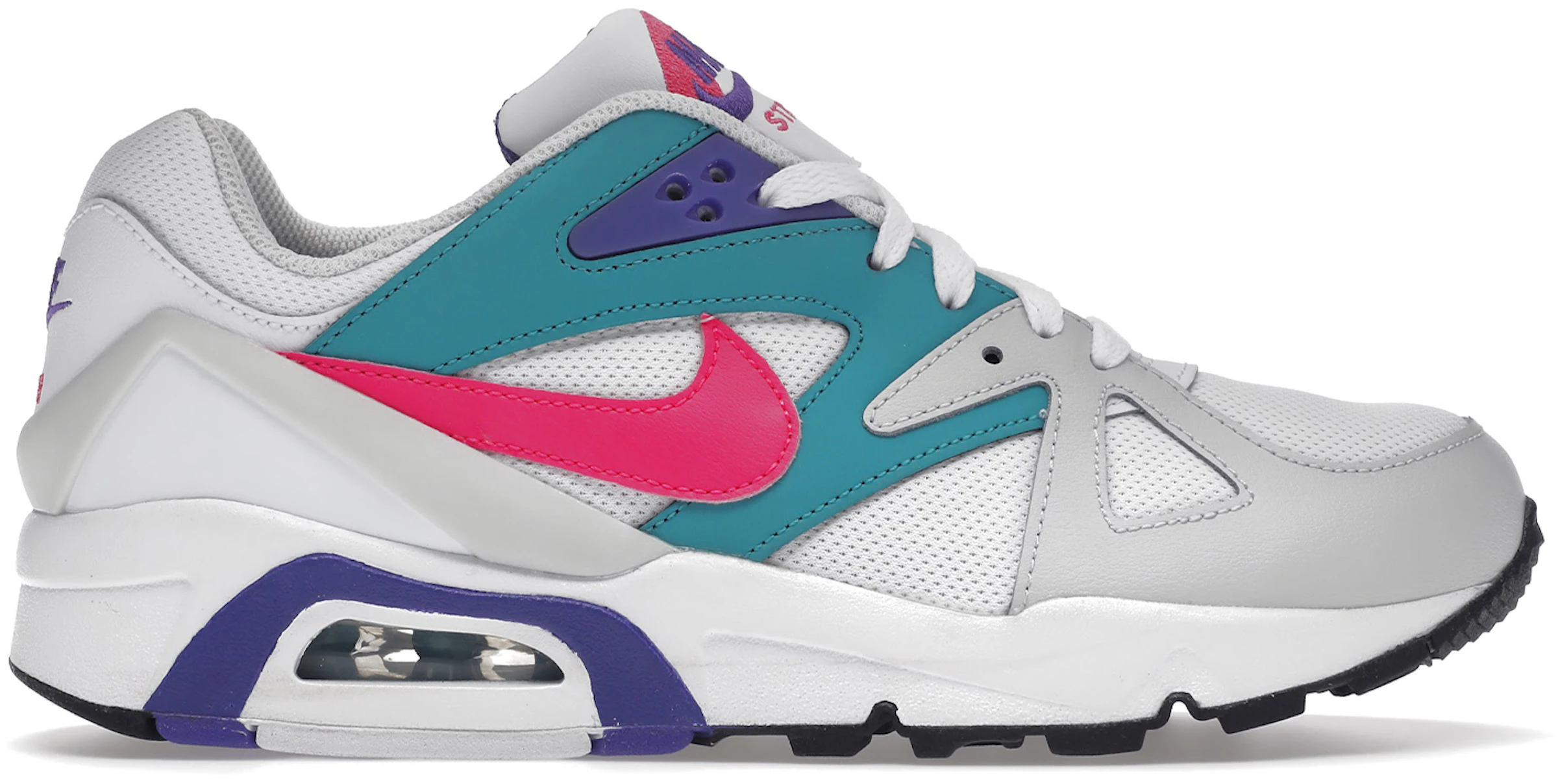 Nike Air Structure Triax 91 White Teal Pink - CZ1529-100 - US