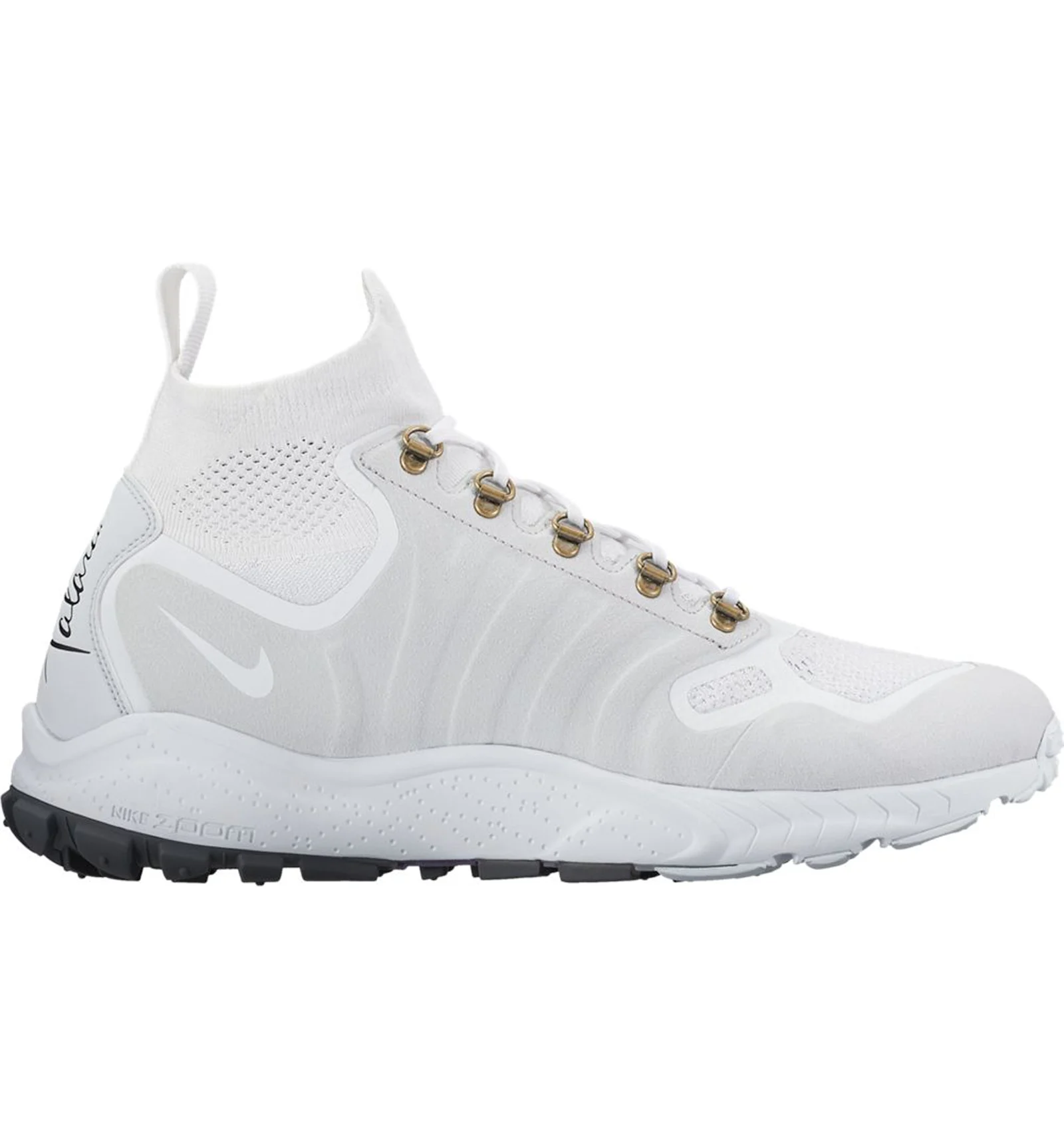 Nike zoom talaria mid flyknit white best sale