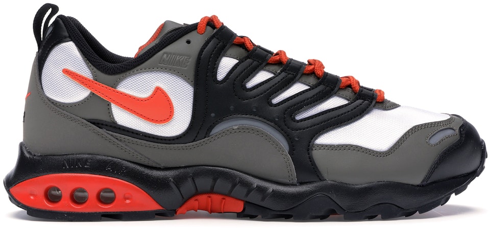 Nike Terra Humara 18 Olive Grey Deep Orange Men's AO1545-003 US