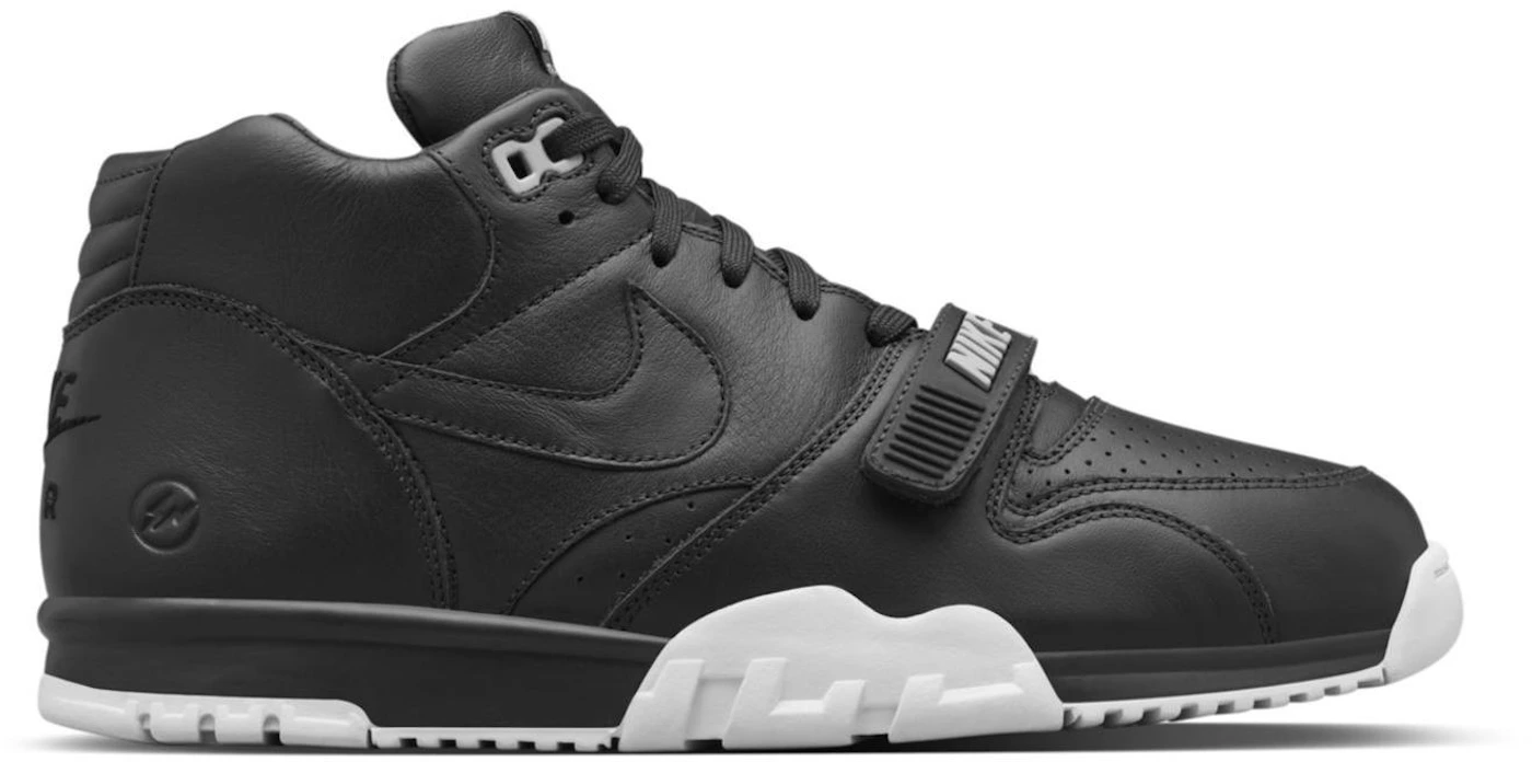 All Black Leather On The Latest Nike Air Trainer 1 •