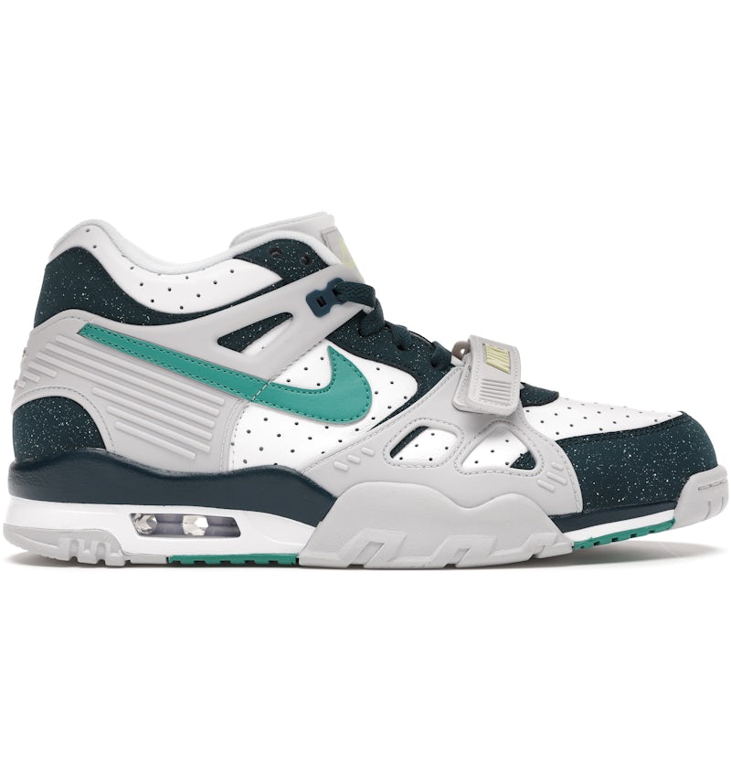 Nike Air Trainer 3 White Midnight Turquoise Men s CZ3568 100 US