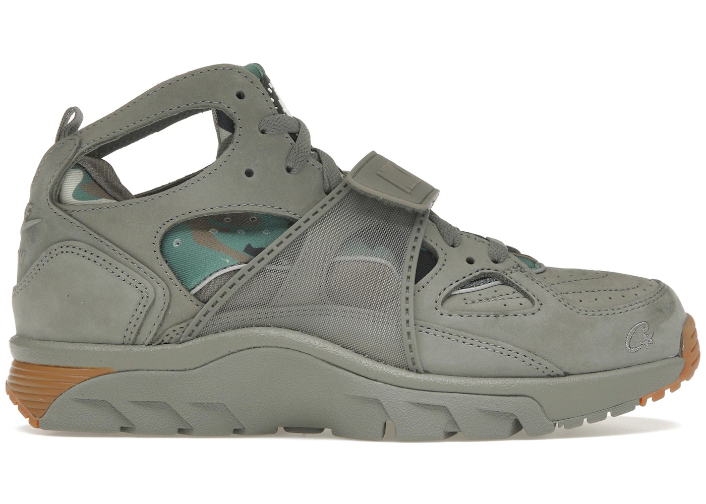 Nike Air Trainer Huarache Corteiz Gully Grey Men's FQ8793-001 US