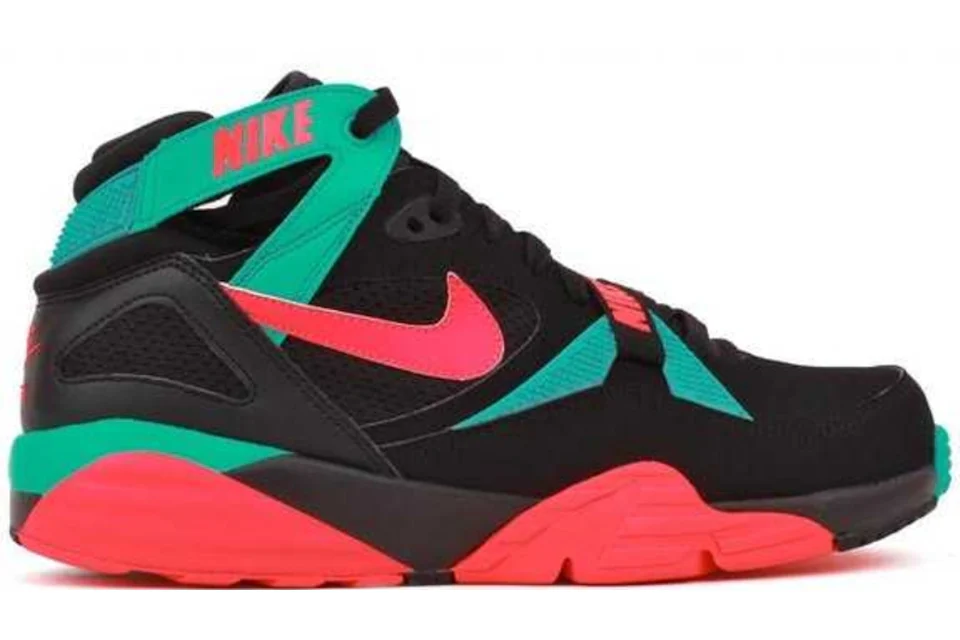 Nike Air Trainer Max 91 Black Hyper Punch Hyper Jade Men s