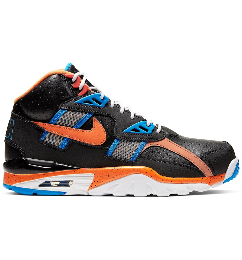 Blue and orange nike shoes sales