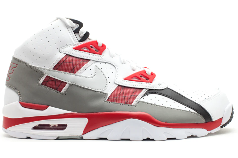 Nike Air Trainer SC High White Varsity Red Black Men s 302346