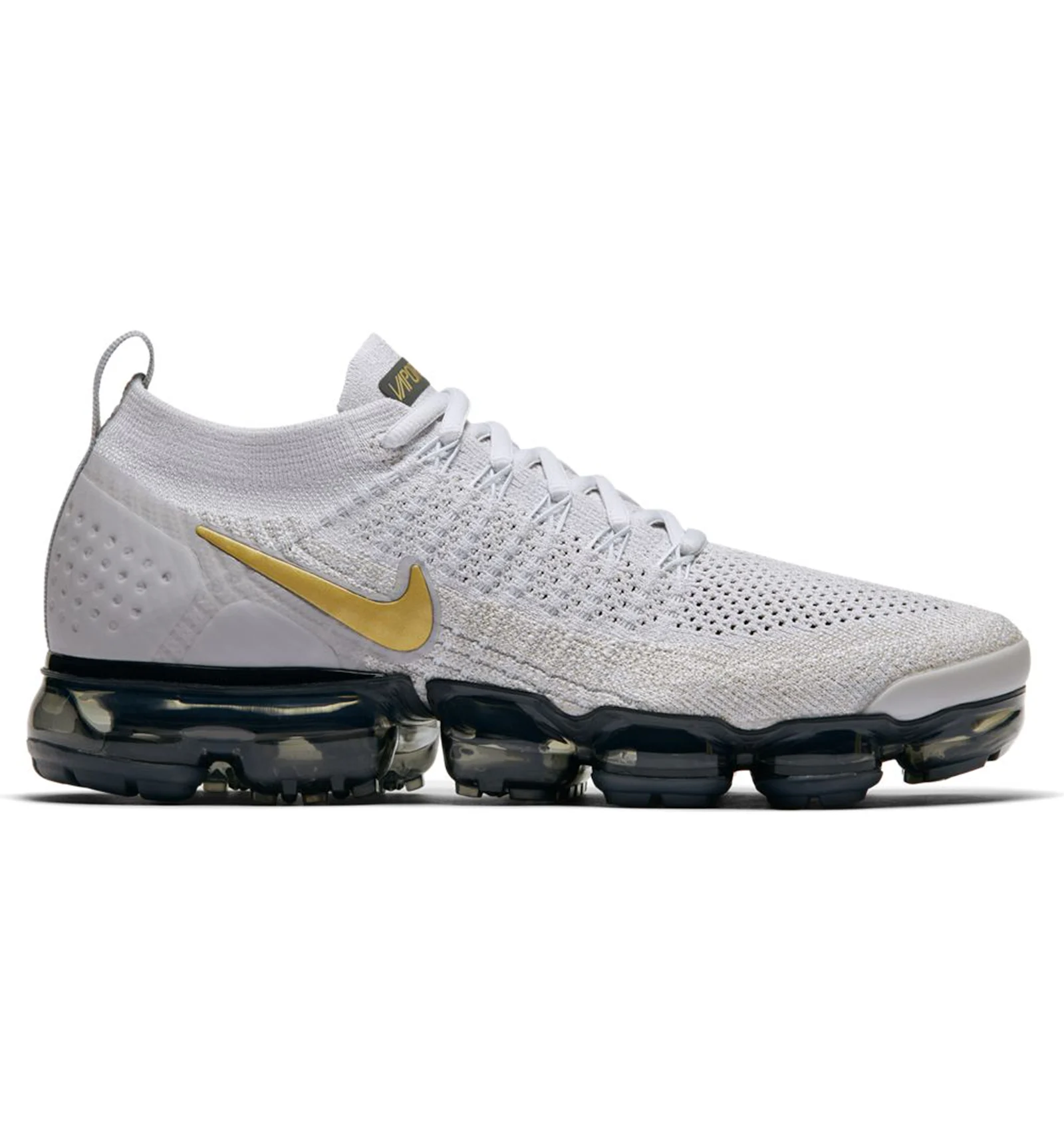 Nike air vapormax 2 top black metallic gold (w)