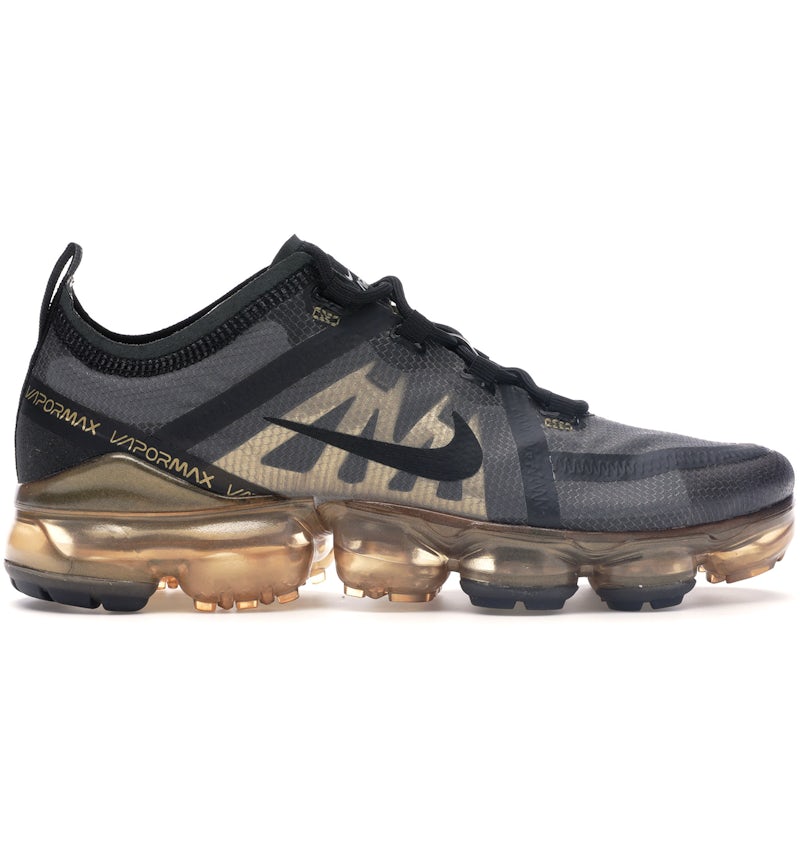 Nike Air VaporMax 2019 Nero Oro Metallizzato Uomo AR6631-002 IT