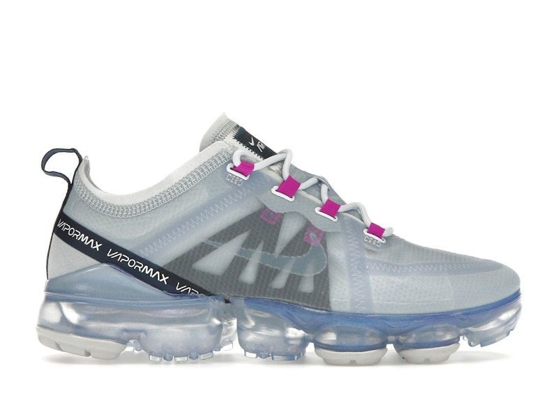 わりなく NIKE WMNS AIR VAPORMAX 2019 'GREY PINK' / FOOTBALL GREY PINK BLAST  AURORA 】 灰色 グレー ピンク