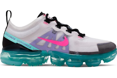 Nike air vapormax 2019 pink tint/barely volt women's shoe clearance