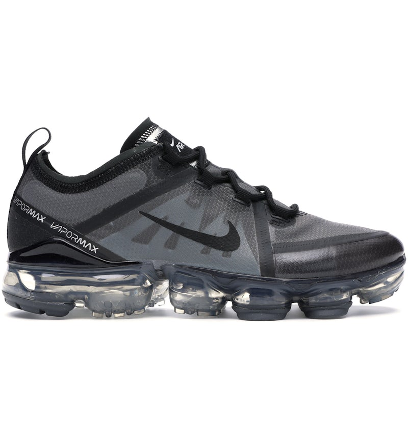 Nike Air VaporMax 2019 Triple Negro (para escolares) AJ2616-001 US