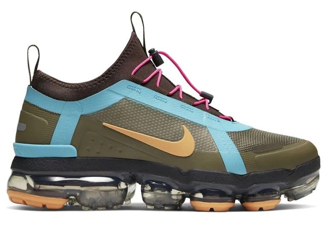 Pre-owned Nike Air Vapormax 2019 Utility Olive Teal (women's) In Medium Olive/teal Nebula/anthracite