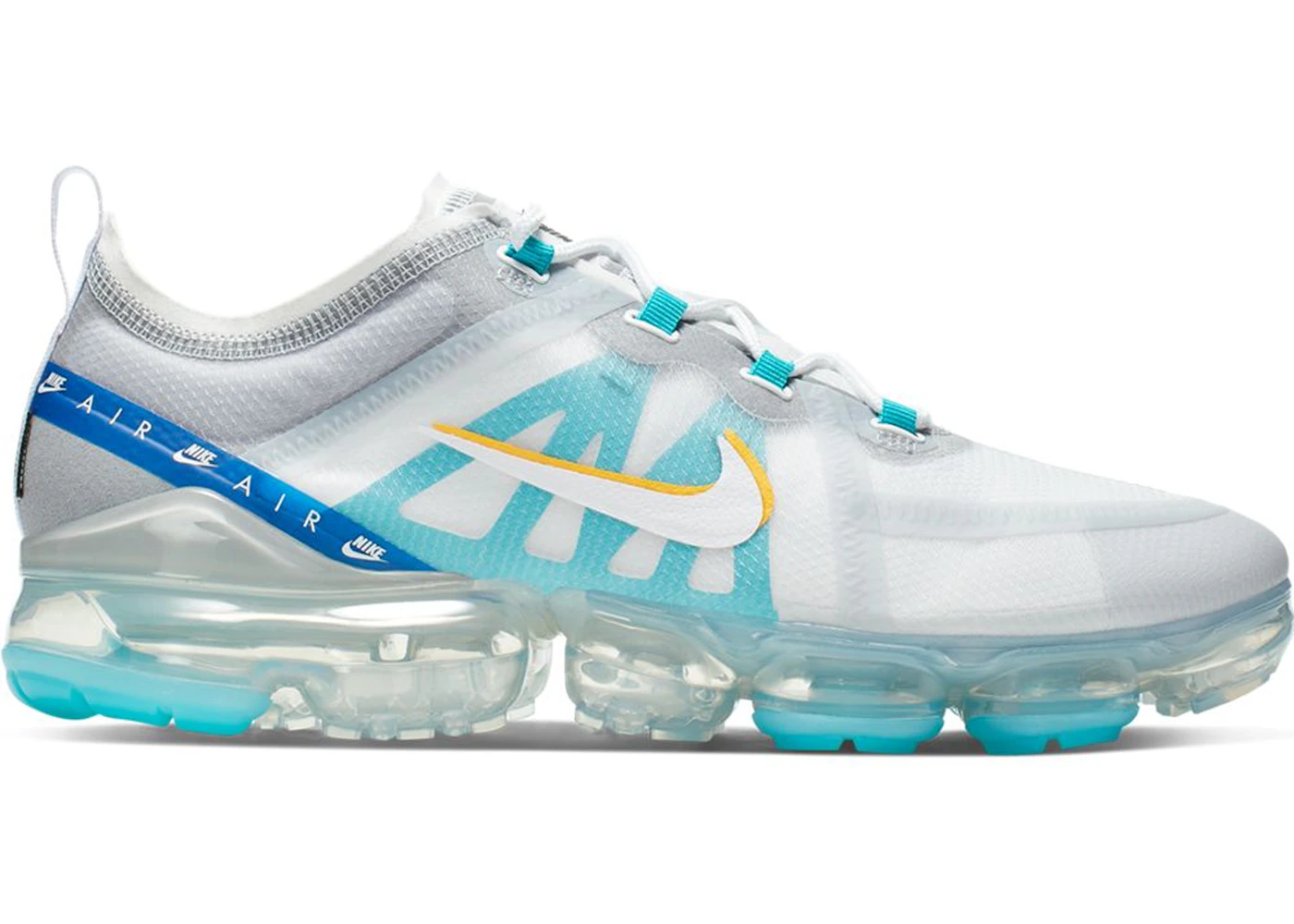 Nike air vapormax white university gold sale