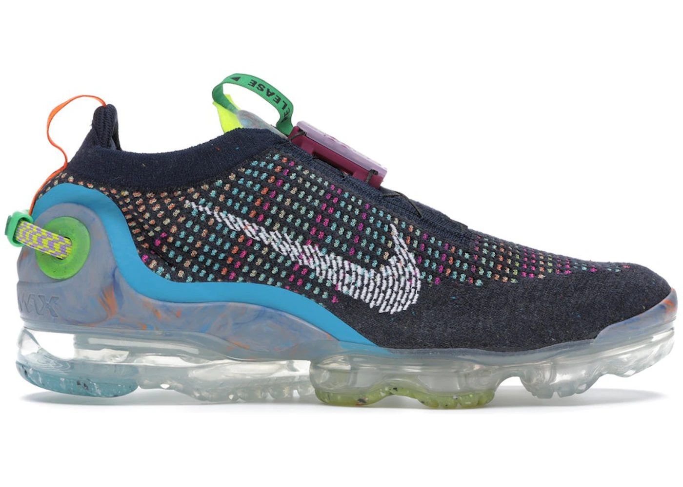 Nike Air VaporMax 2020 Flyknit Deep Konigsblau Blau Multi Color Herren CJ6740 400 DE