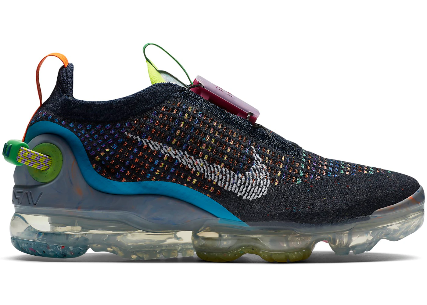Nike Air VaporMax 2020 Flyknit Deep Royal Blue Multi Color Women s