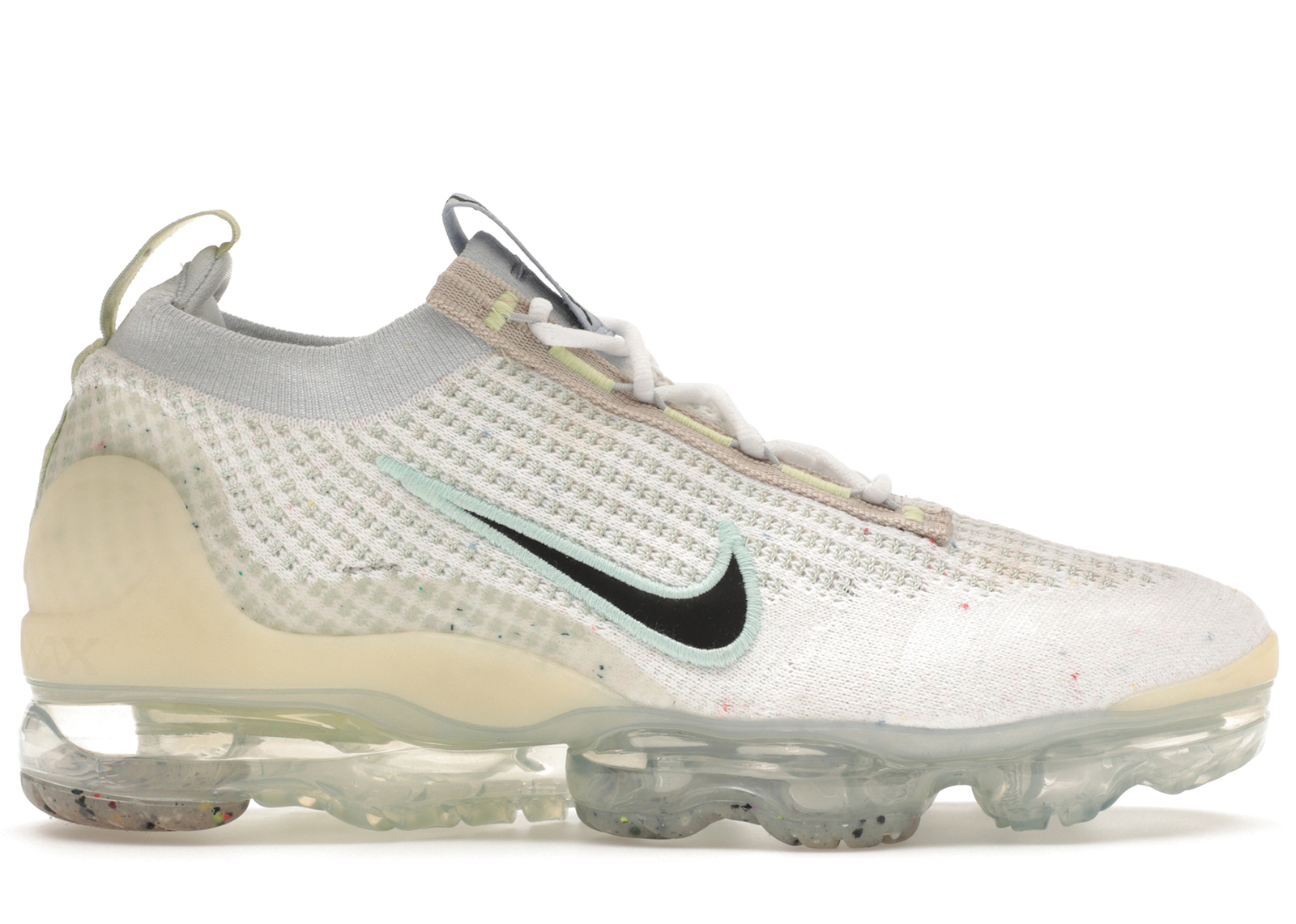 Nike Air VaporMax 2021 FK Mismatched Swoosh White