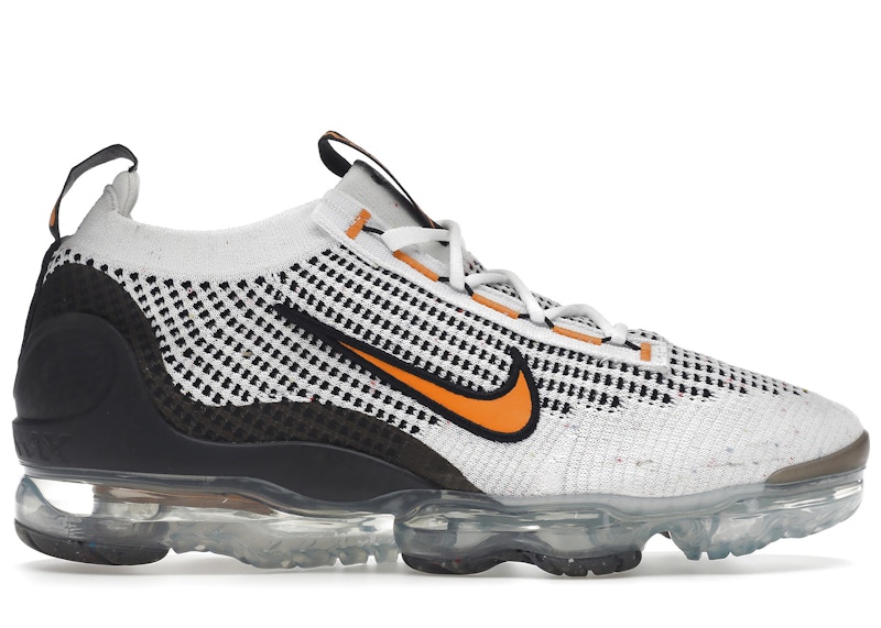 Nike Air VaporMax 2021 FK White Black Kumquat