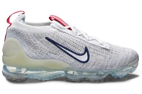 Nike Air VaporMax 2021 Flyknit Photon Dust Midnight Marine (femme