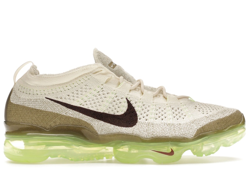 NIKE★AIR VAPORMAX 2023 FLYKNIT★COCONUT MILK/NEUTRAL OLIVE Nike Air VaporMax 2023 Flyknit Coconut Milk Neutral Olive