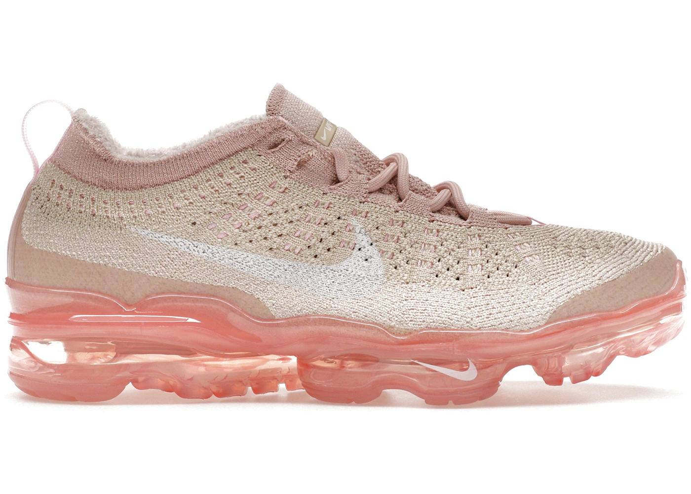 Pink Nike Vapormax Womens Nike Air VaporMax 2023 Flyknit Oatmeal