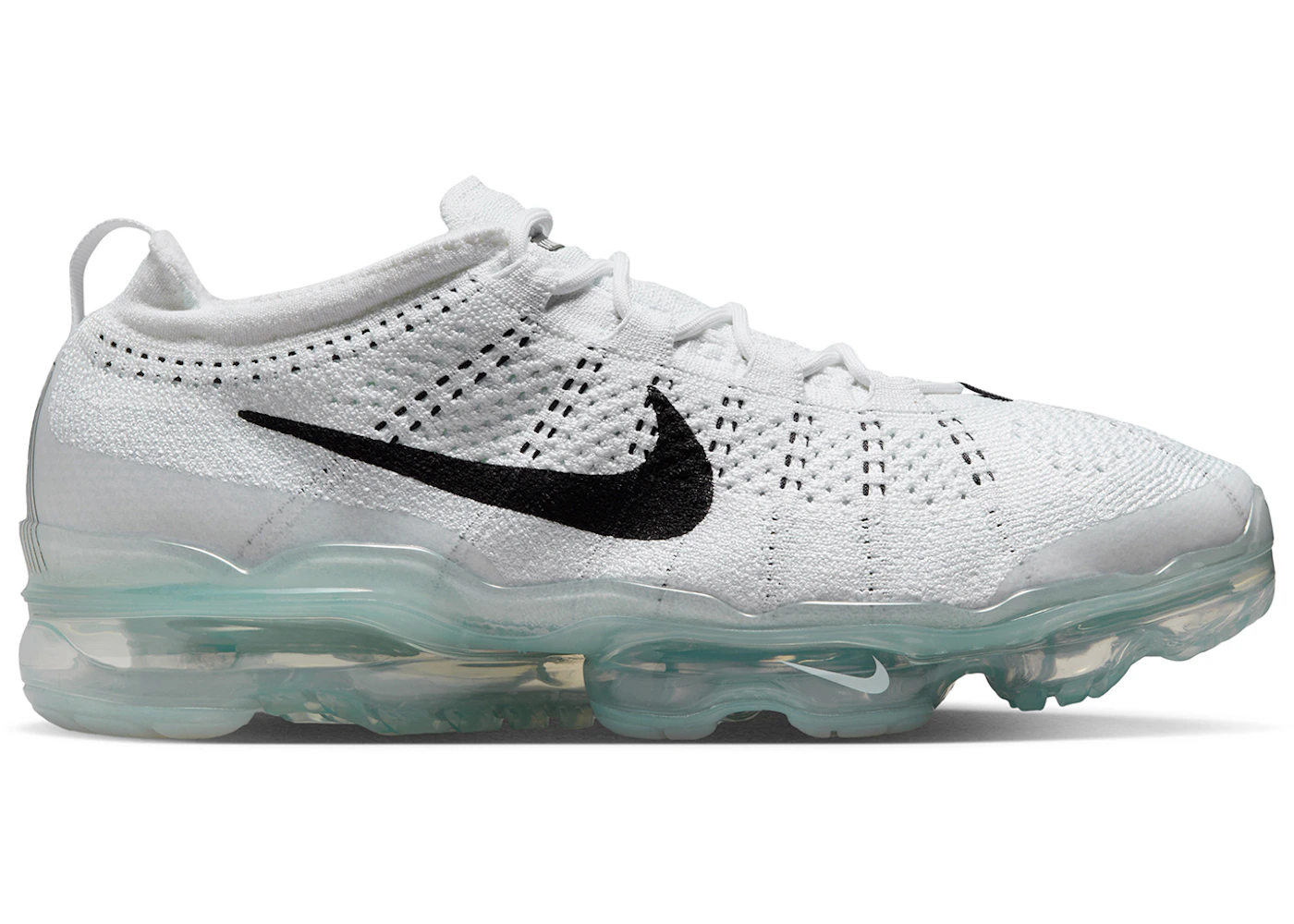 Nike Air VaporMax 2023 Flyknit White Pure Platinum Black Men's