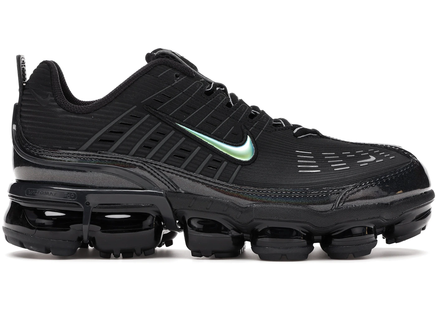 Nike Air VaporMax 360 Black Metallic Silver (Women's) - CK2719-002 - US