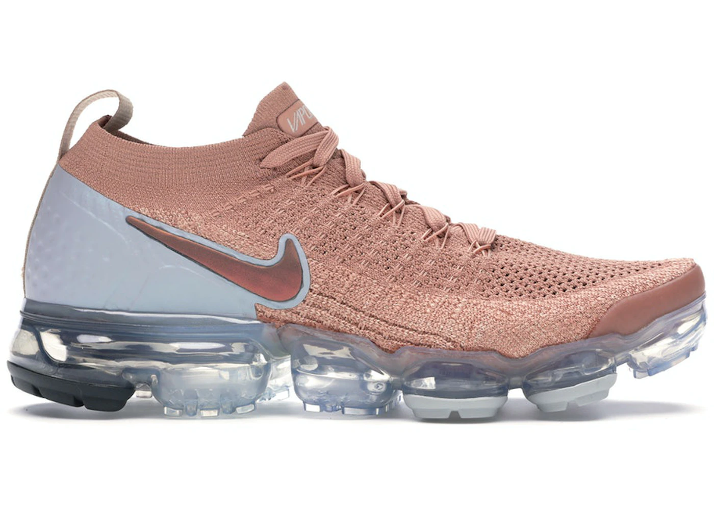 Nike Air VaporMax Flyknit 2 Rose Gold Women s 942843 602 US