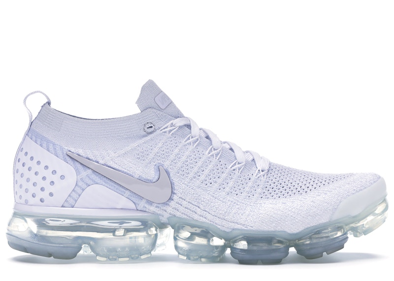 Nike Air VaporMax Flyknit 2 White Vast Grey Men's - 942842-105 - US