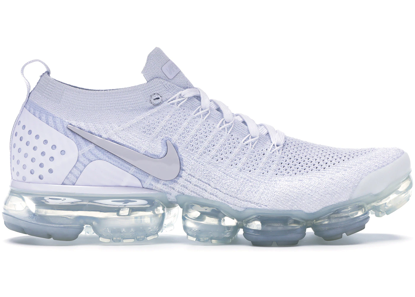 Nike Air VaporMax Flyknit White Vast Grey Men's 942842-105 US