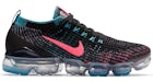 Nike Air VaporMax Flyknit 3 Negro Baltic Azul Hyper Rosa (de mujer)