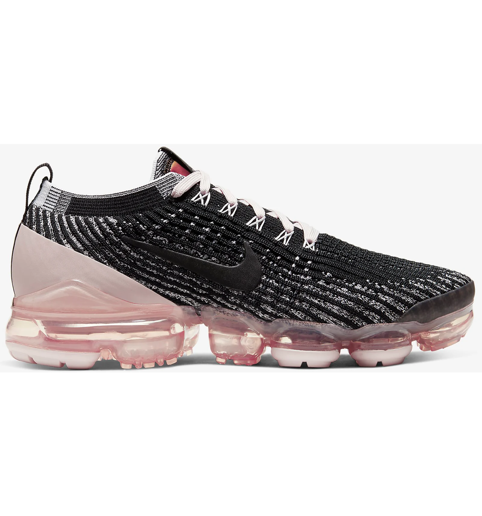 Nike vapormax flyknit 3 black white pink best sale