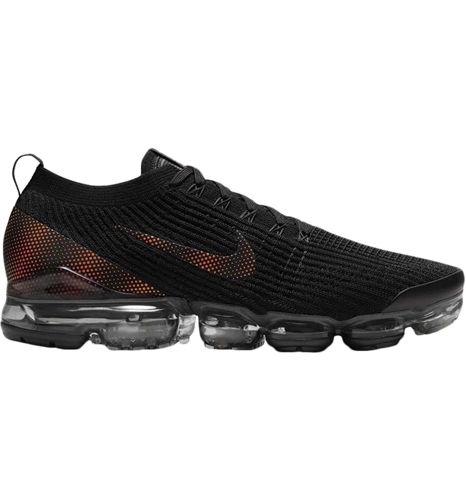 Orange and black vapormax flyknit Clearance