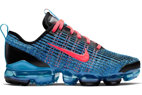 Nike Air VaporMax Flyknit 3 Blau Fury GS BQ5238 401 DE