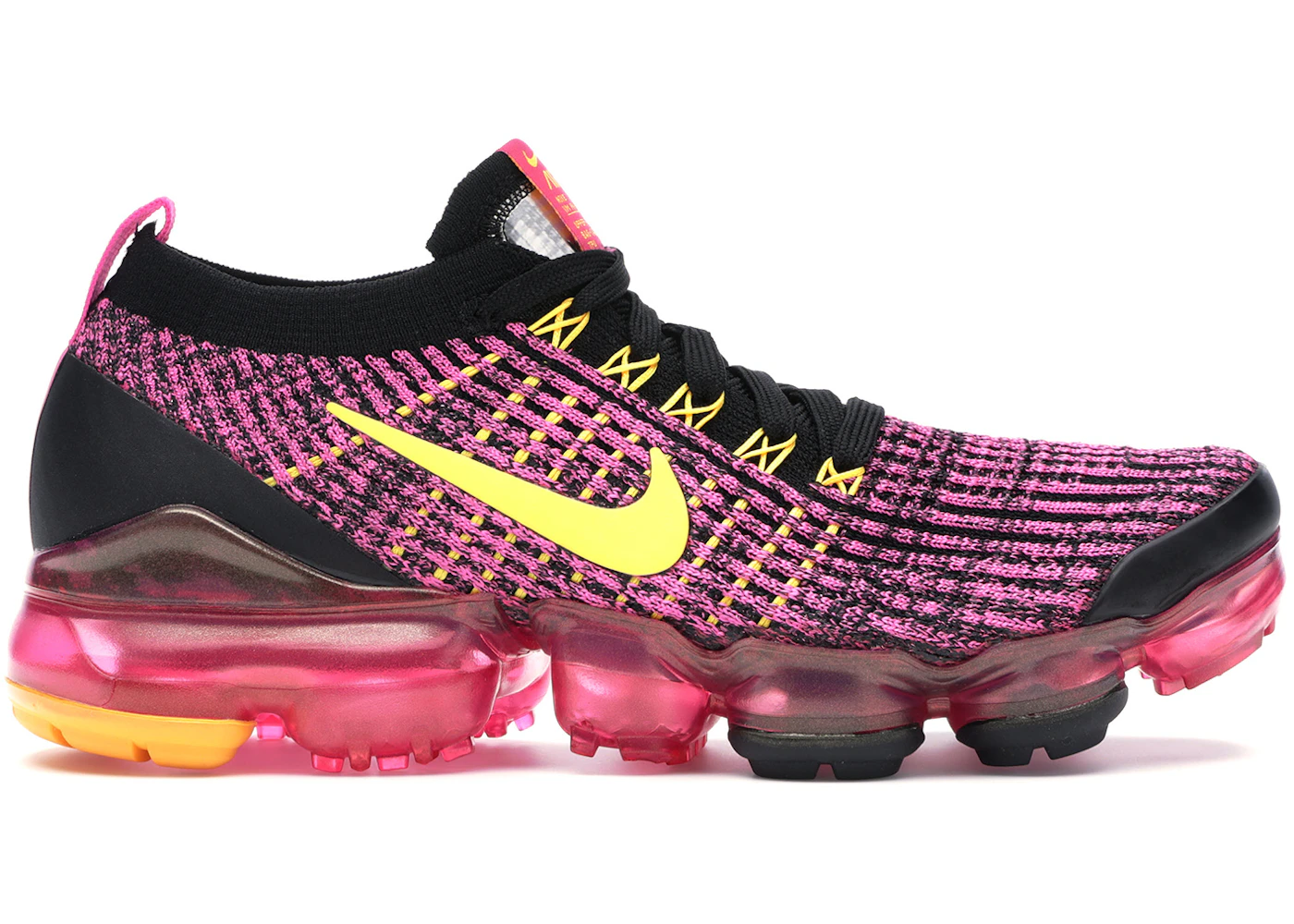 Nike Air VaporMax Flyknit Laser Fuchsia Laser Orange (Women's