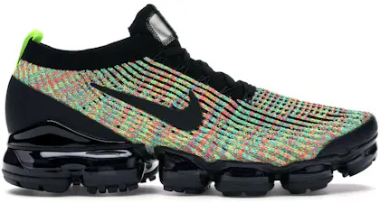 Nike Air VaporMax Flyknit 3 Black Multi-Color (Women's) - AJ6910-009 - US