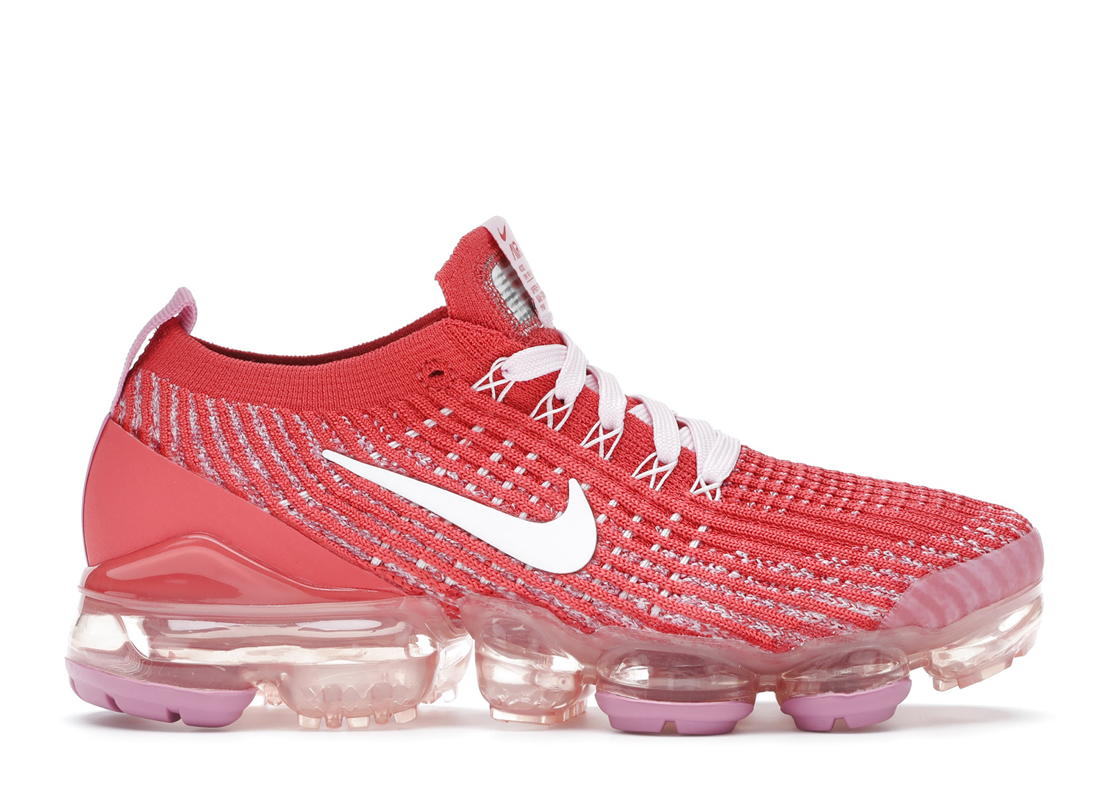 red and white vapormax flyknit