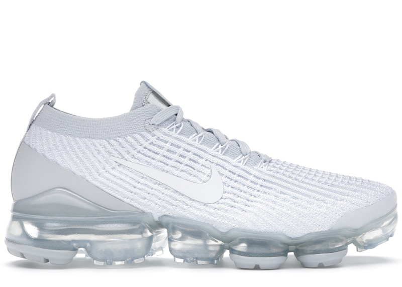 nike vapormax flyknit 3 white