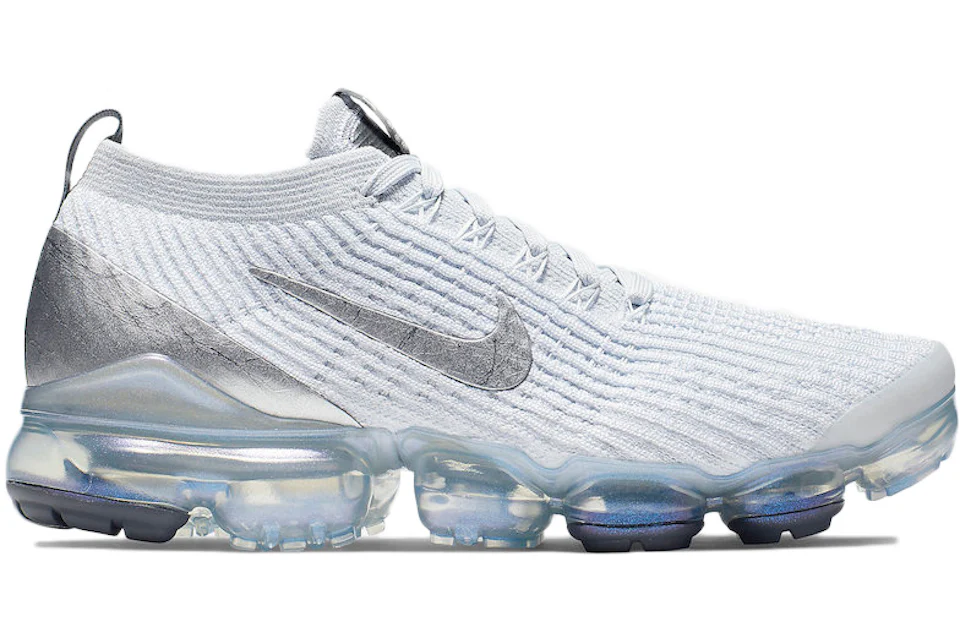 Nike Air VaporMax Flyknit 3 White Reflect Silver (Women's) - AJ6910-101 - US