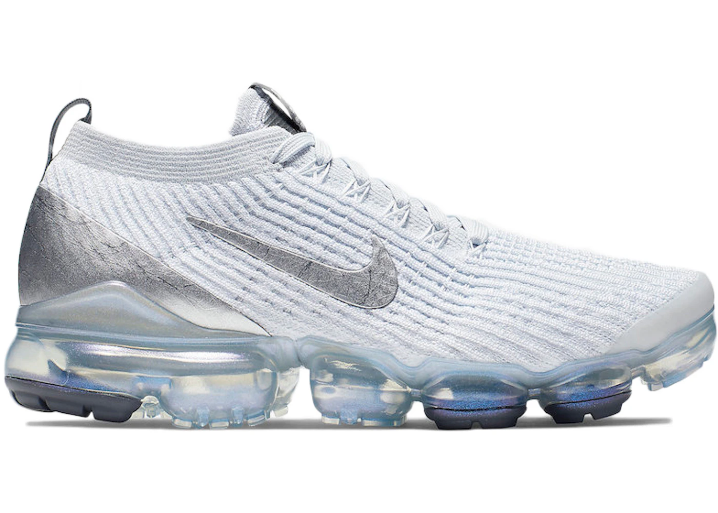 Silver nike vapormax Clearance