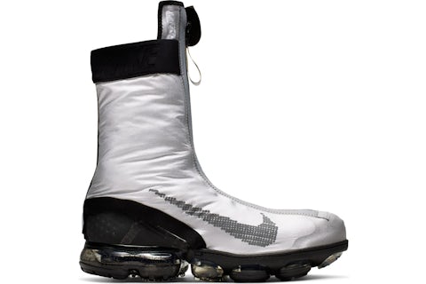 Nike Air VaporMax Flyknit Gator ISPA Metallic Silver Men's