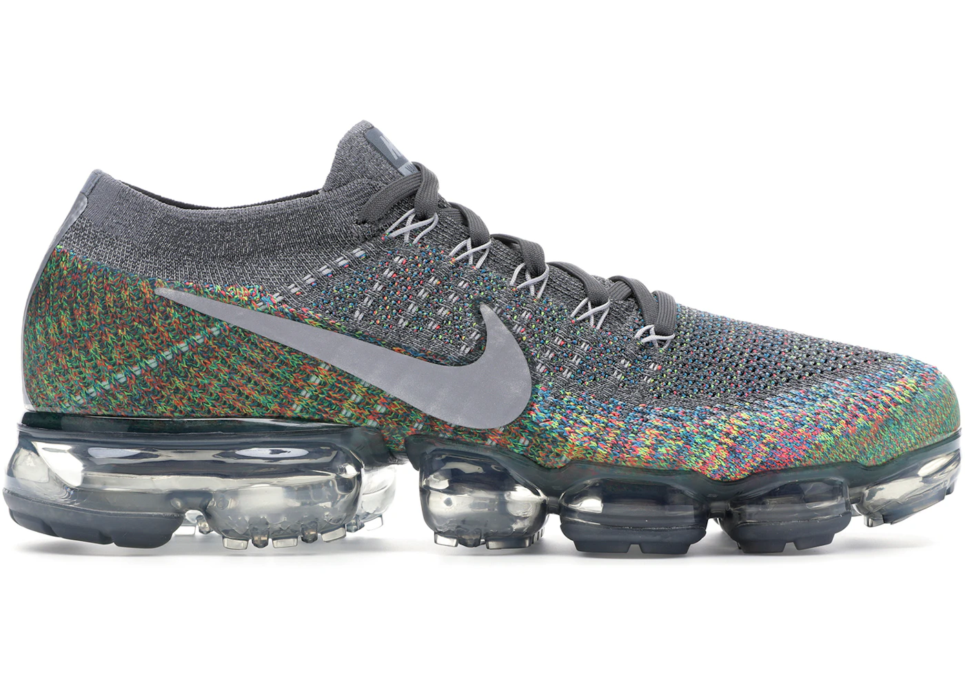 Nike vapormax flyknit 2 multicolor Clearance