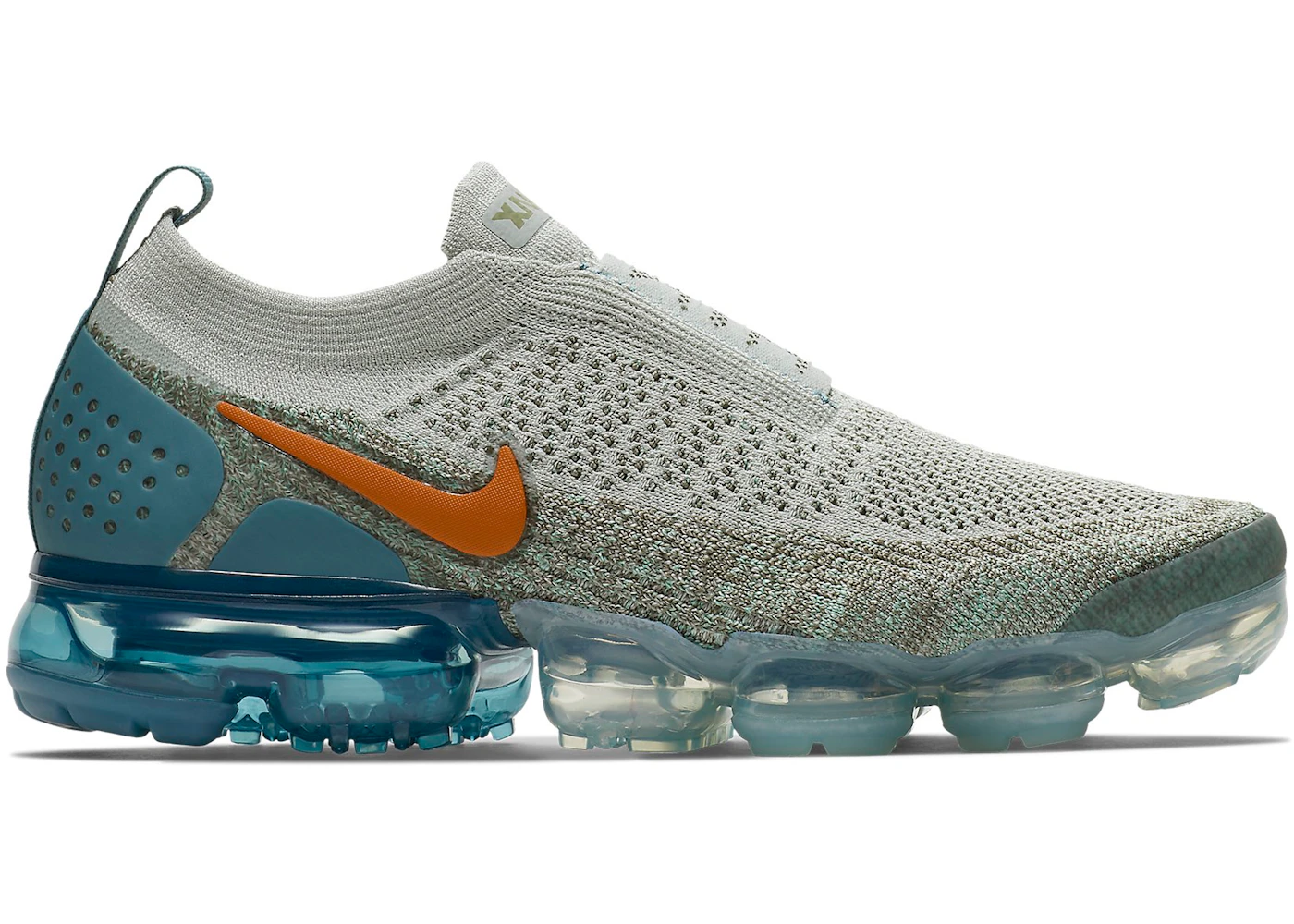 Nike Air VaporMax Moc 2 Light Silver Campfire Orange Celestial